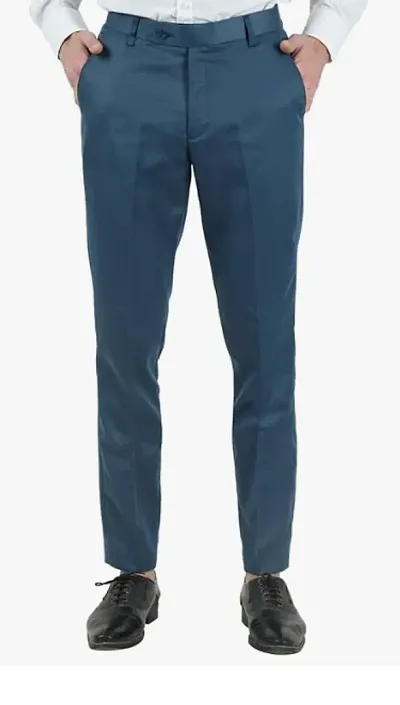 VEI SASTRE Men's Slim Fit Formal Trousers/Pant