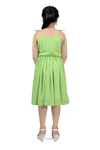 Fashion Dream Girls Calf Length Pleated Dress-thumb1