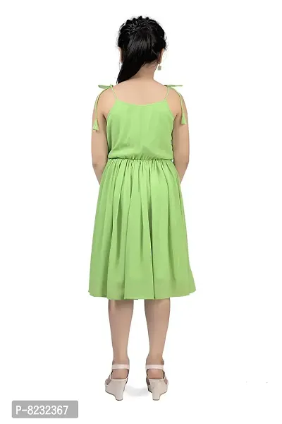 Fashion Dream Girls Calf Length Pleated Dress-thumb2