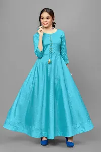 Girl's Festive Anarkali Dress/Gown-thumb2