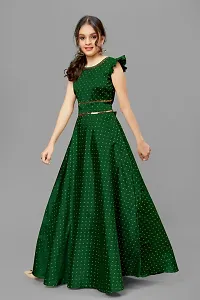 Girl's Ethnic Style Anarkali Dress/Gown-thumb2