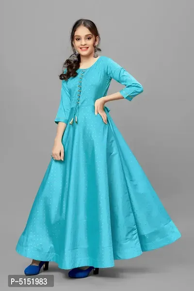 Girl's Festive Anarkali Dress/Gown-thumb0