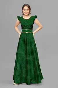 Girl's Ethnic Style Anarkali Dress/Gown-thumb1