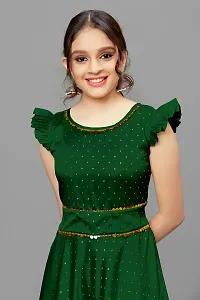 Girl's Ethnic Style Anarkali Dress/Gown-thumb4