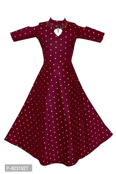 Fashion Dream Baby Girl's Maxi A-line Dress-thumb0