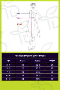 Fashion Dream Girl?۪s Rust Polyester Blend Above Knee Length Flared Dresses-thumb4