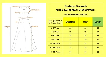 Fashion Dream Girls Birthday Long Frock Maxi Dress-thumb3