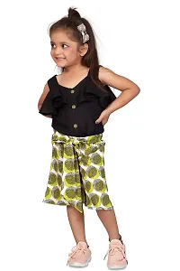 Fashion Dream Toddler Girl?۪s Sleeveless Top and Printed Short Set-thumb2