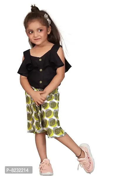 Fashion Dream Toddler Girl?۪s Sleeveless Top and Printed Short Set