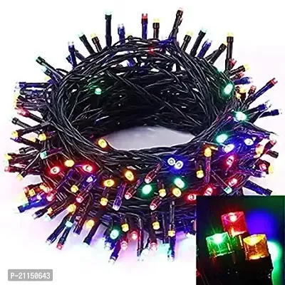 13 MITER  Black MULTI COPPER Wire Fairy String Tree Twinkle/Ladi/Rice/Lady Lights 8 Modes for Diwali Christmas Party, Outdoor, Garden, Wedding, Home Decorati-thumb0