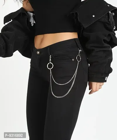 Black Pants With Chain | Lisa - Blackpink - Fashion Chingu