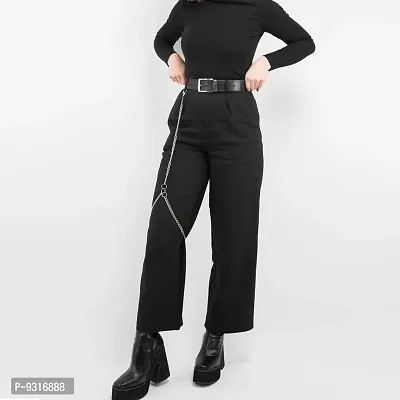 Key-chain cargo trousers - Black - Ladies | H&M IN