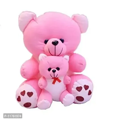 Trendy Polyester Soft Teddy Bear With Baby