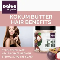 Paiya Organics 100% Pure Natural Kokum Butter Raw | Unrefined | Indian Great For Moisturized Skin,Nourishing Hair, Stretch Mark, Sunburn,DIY Product 100gm Comes in Handy Jarhellip;-thumb3