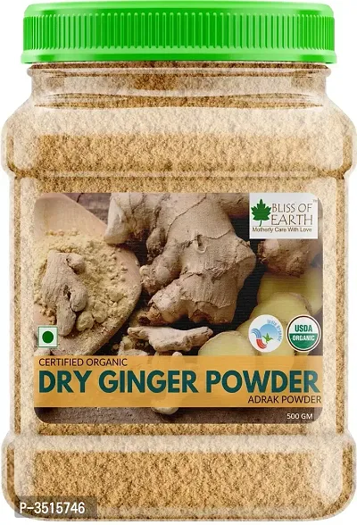Bliss Of Earth Certified Organic Dried Ginger Powder-thumb0