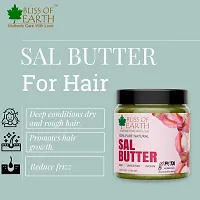 Bliss of Earth 100% Pure Natural Sal Butter Raw | Unrefined | Indian | Great For Face, Skin, Body, Lips,Stretch Marks, DIY products| PETA Approved 100GM Refill Pack-thumb3