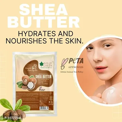 Buy Bliss of Earth Organic Ivory Shea Butter 100GM For Skin Raw Unrefined  African, Great For Face, Skin, Body, Lips, DIY products, Now in Refill Pack  Online In India At Discounted Prices