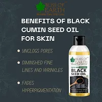 Bliss of Earth 100ML Certified Organic Black Seed Oil+Organic Sesame Oil 100ML. Coldpressed  Unrefined ( Pack of 2 )-thumb2