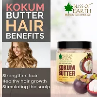 Bliss of earth 100% Pure Natural Kokum Butter Raw | Unrefined | Indian Great For Moisturized Skin,Nourishing Hair, Stretch Mark, DIY Product PETA Approved 100GM-thumb3