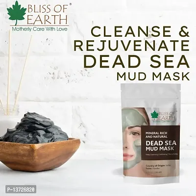 Bliss of Earth Original Moroccan Red Clay Powder | 100GM | Natural Facial Mask  Skin Care Treatment | Anti-Ageing | Heals Dry  Oily Skin | Detoxifying  Rejuvenating |-thumb2