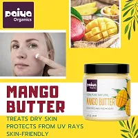 Paiya Organics Deodorised Indian Mango Butter Nourishing Antioxidant Great for Skin Care | Hair Care | DIY Products 100gm-thumb2