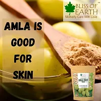 Bliss of Earth? 100% Pure Natural AMLA Powder | 100GM | Indian Gooseberry | Great For Hair Conditioning  Hair Coloring Mixture | Natural Vitamin C  Antioxidants |-thumb4