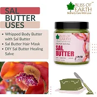 Bliss of Earth 100% Pure Natural Sal Butter Raw | Unrefined | Indian | Great For Face, Skin, Body, Lips,Stretch Marks, DIY products| PETA Approved 100GM Refill Pack-thumb4