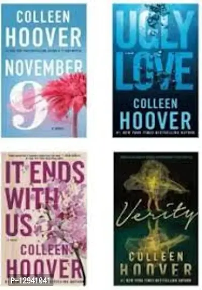 Combo Sale Of NovelsVerity + November 9 + Its Ends With Us + Ugly Love (Set Of 4 Book) Name: Verity + November 9 + Its Ends With Us + Ugly Love (Set Of 4 Book) Language: English Country Of Origin: Ind