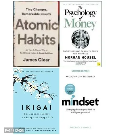 Atomic Habits + The Psychology of Money + Ikigai + Mindset