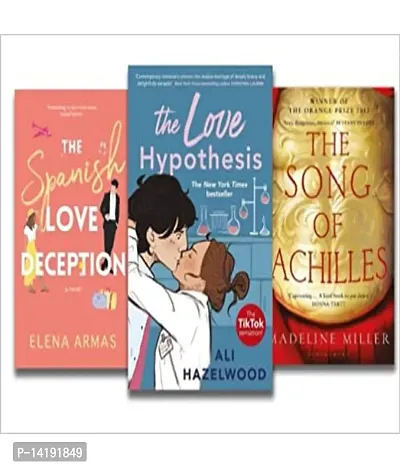 The Love Hypothesis + The Spanish Love Deception + The Song of Achilles ( Books Combo