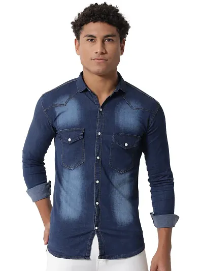 Solid Casual Shirts For Men