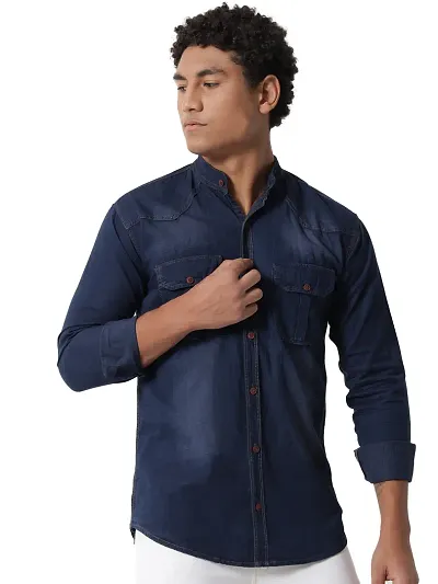 Solid Casual Shirts For Men