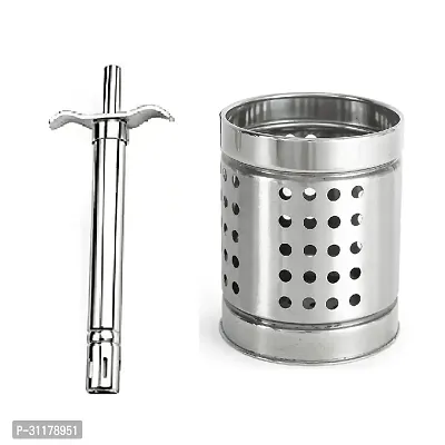 Stainless Steel Gas Lighter With Stainless Steel Cutlery Holder 2 Pcs-thumb4