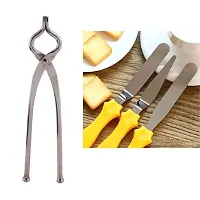 Stainless Steel Sansi Pakkad Pinser And 3 Pieces Baking Knife Set For Icing Frosting Spatula Cake Knives 2 Pieces-thumb1