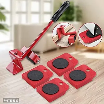 Furniture Moving Metal Wheels Kit Heavy Furniture Shifter Moving Wheels Kit Mover Tool Furniture Lifter Tool Shifting Tool For Sofas Cupboard Table Easy Mover-thumb3