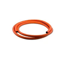 LPG Hose Flexible Gas Pipe -Steel Wire Reinforced 1.5 Meter With Heavy Duty Gas Lighter, Vegetable Peeler And Vegetable Knife -Pack Of 4-thumb1