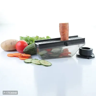 Dry Plastic Cutter Slicer With Holder Black-thumb2