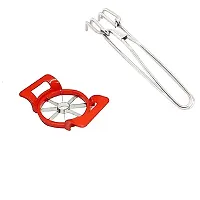 Plastic Apple Cutter Cutter With Stainless Steel Wire Pakkad Pack Of 2-thumb2