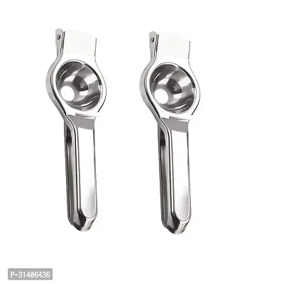 Classic Stainless Steel Lemon Squeezer Pack Of 2 Pieces-thumb0