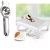 Stainless Steel Lemon Squeezer And Stainless Steel Cheese And Vegetable Grater Kaddu Kash Supreme Amrapali Grater-thumb2