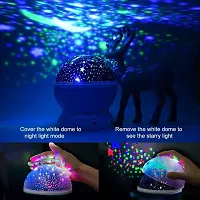 Star Master Rotating 360 Degree Moon Night Light Lamp Projector With Colors And Usb Cable, Lamp Kids Room Night Lamp Home Room Decoration Night Lamp Multicolor (Star Night Lamp)-thumb1