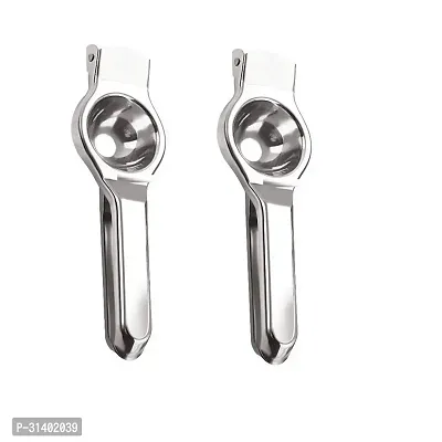 Classic Stainless Steel Lemon Squeezer  Pack Of 2 Pieces-thumb0