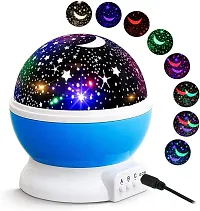 Star Master Rotating 360 Degree Moon Night Light Lamp Projector With Colors And Usb Cable, Lamp Kids Room Night Lamp Home Room Decoration Night Lamp Multicolor (Star Night Lamp)-thumb2