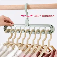 Wardrobe Space Saver Folding Hangers-thumb1