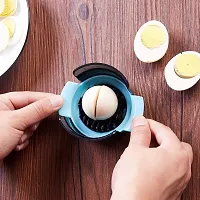 3 In 1 Egg Slicer For Boiled And Sort Fruits,Stainless Steel Wire With 3 Slicing Style-thumb1