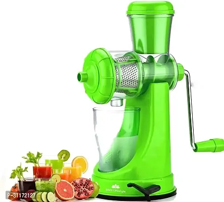 Classic Fruit And Vegetable Plastic Juicer With Cheese Ginger Grater Power Free Beater And Tea Strainer 4 Pieces-thumb2