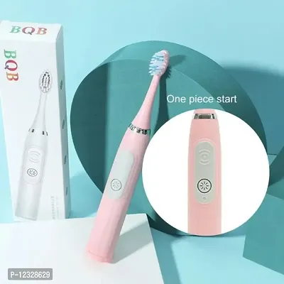 Electric Toothbrushes  Ultrasonic Tooth Brush with Brush Heads 2 Cleaning Modes and  IPX7 Waterproof Cleaning Toothbrushes for Adults and Kids-thumb0