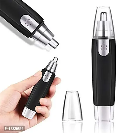 3 In 1 Electric Nose Hair Trimmer For Men Women Dual Edge Blades Painless Electric Nose And Ear Hair Trimmer Eyebrow Clipper Waterproof Eco Travel User Friendly Multicolour Nose Hair Trimmer Hair Removal Trimmers-thumb2