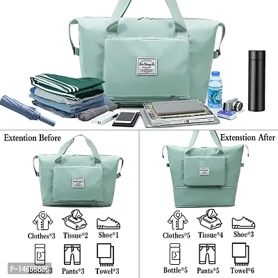 Foldable Travel Bag ,Lightweight  Compact Luggage for Easy Packing and Convenient Carrying (Multicolor)-thumb5