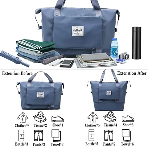 Foldable Travel Lightweight Compact Luggage Bag For Easy Packing and Convenient Carrying